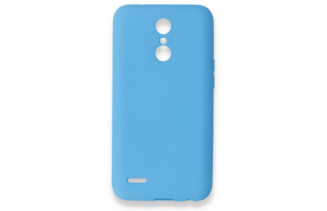 Newface LG K10 2017 Kılıf First Silikon - Mavi