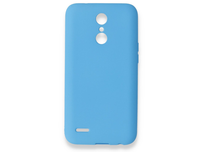 Newface LG K10 2017 Kılıf First Silikon - Mavi
