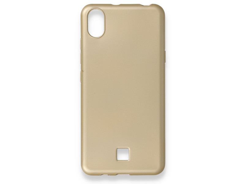 Newface LG K20 Kılıf First Silikon - Gold