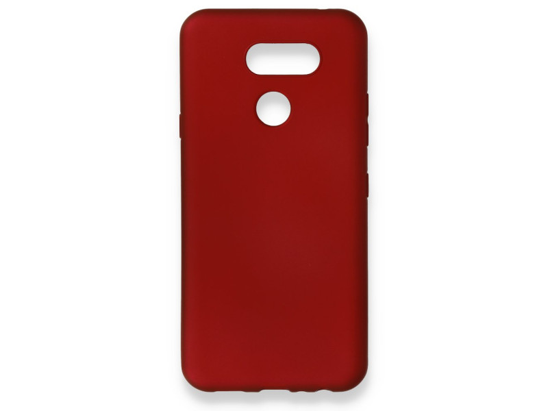 Newface LG K40S Kılıf First Silikon - Bordo
