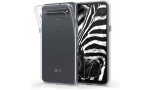 Newface LG K41S Kılıf Lüx Şeffaf Silikon - Şeffaf