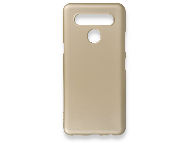 Newface LG K41S Kılıf First Silikon - Gold