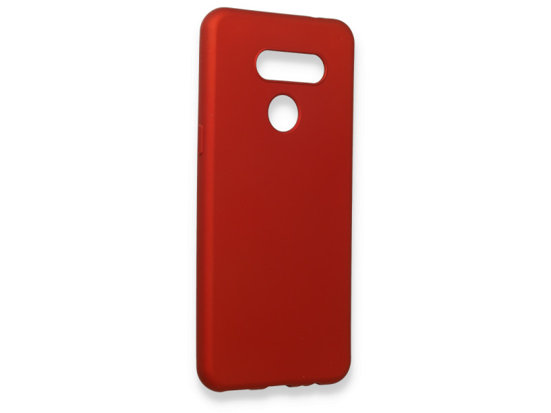 Newface LG K50S Kılıf First Silikon - Bordo