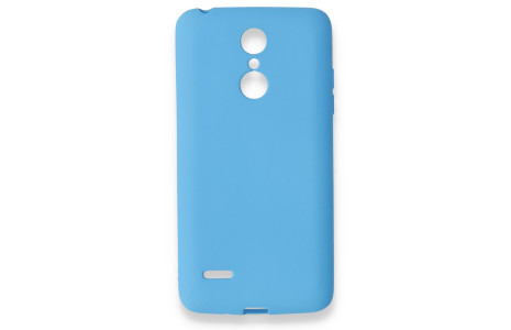 Newface LG K8 2017 Euro Kılıf First Silikon - Mavi