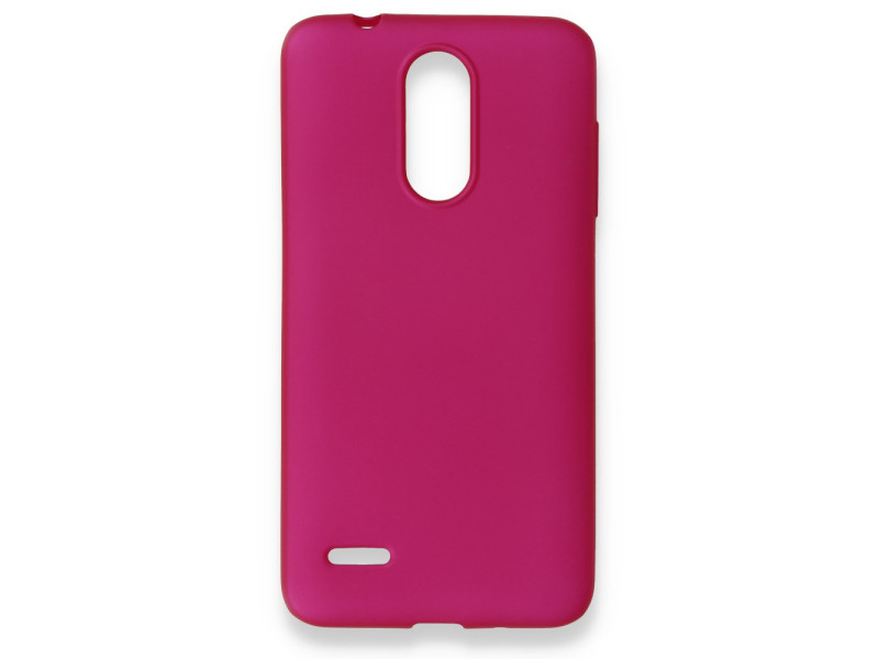 Newface LG K9 Kılıf First Silikon - Pembe
