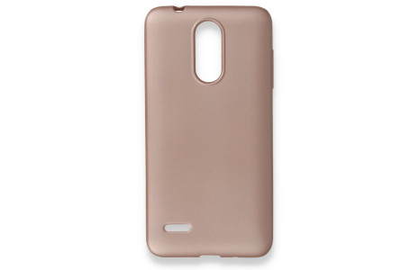 Newface LG K9 Kılıf First Silikon - Rose Gold