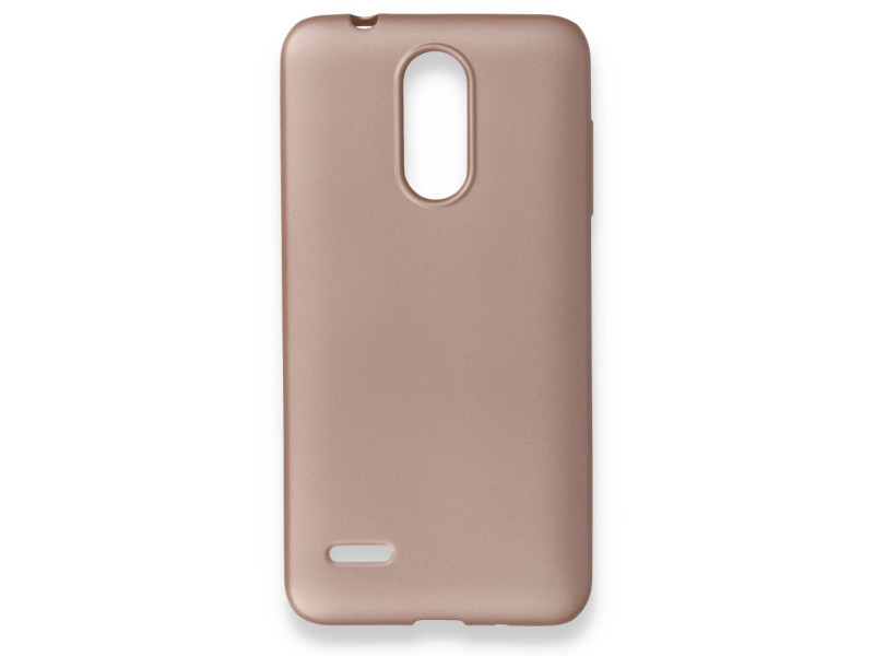 Newface LG K9 Kılıf First Silikon - Rose Gold