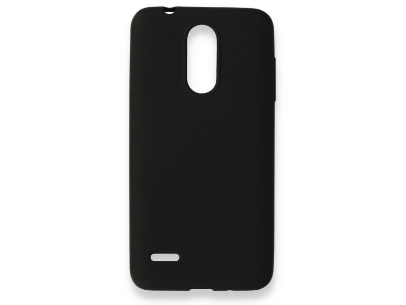Newface LG K9 Kılıf First Silikon - Siyah