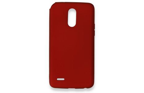 Newface LG Stylus 3 Kılıf First Silikon - Bordo
