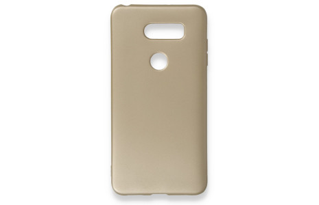 Newface LG V30 Kılıf First Silikon - Gold