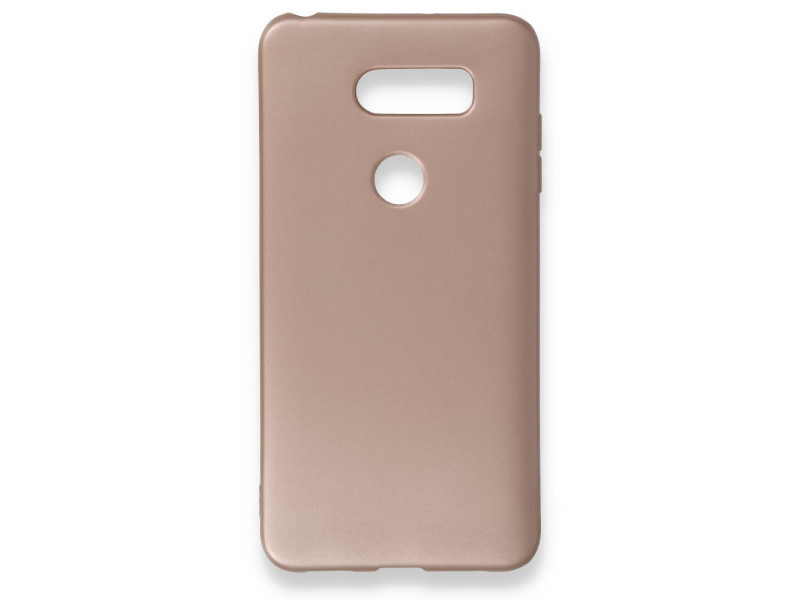 Newface LG V30 Kılıf First Silikon - Rose Gold