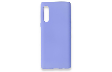 Newface LG Velvet Kılıf First Silikon - Lila
