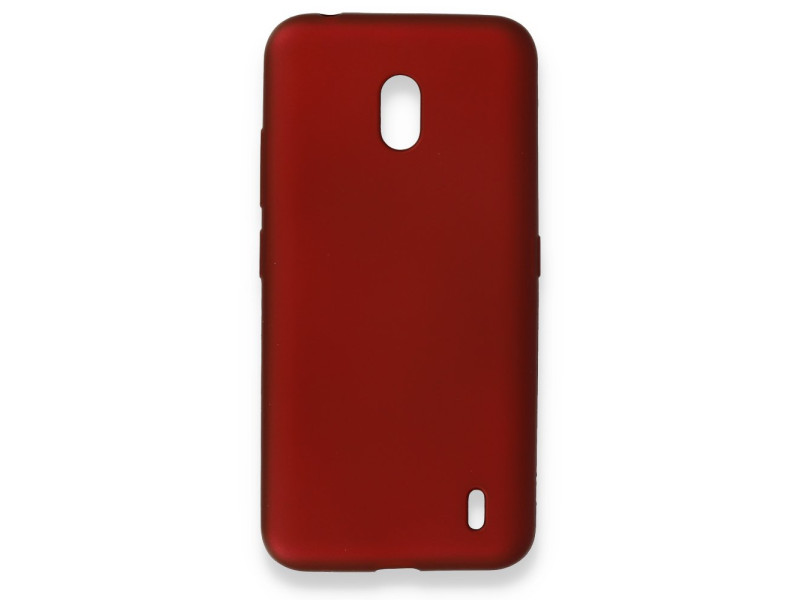 Newface Nokia Nokia 2.2 Kılıf First Silikon - Bordo