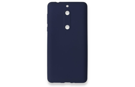 Newface Nokia Nokia 5 Kılıf First Silikon - Lacivert