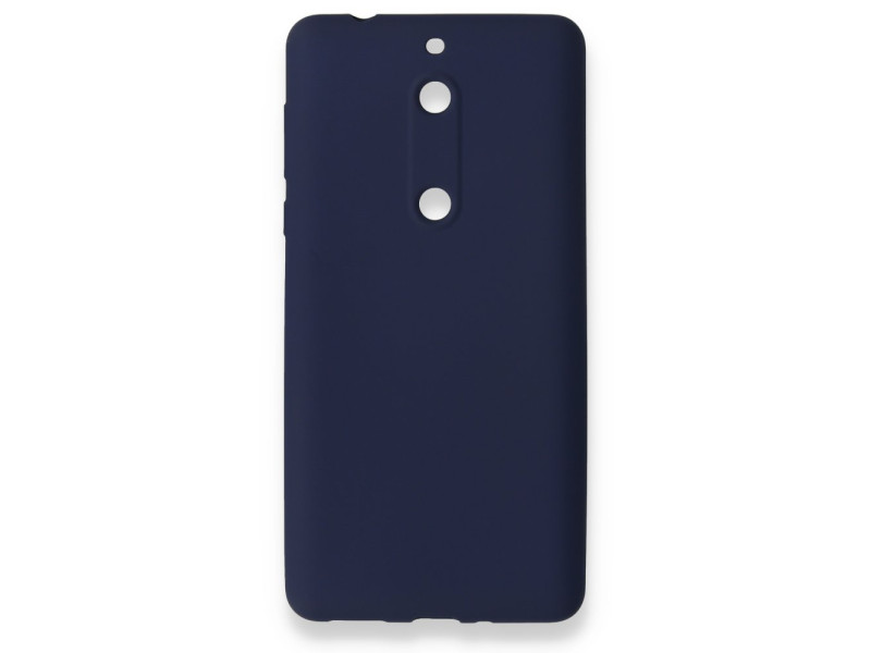 Newface Nokia Nokia 5 Kılıf First Silikon - Lacivert