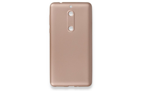 Newface Nokia Nokia 5 Kılıf First Silikon - Rose Gold