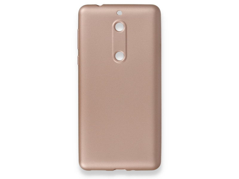 Newface Nokia Nokia 5 Kılıf First Silikon - Rose Gold