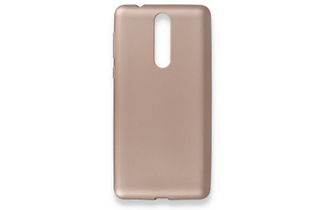 Newface Nokia Nokia 8 Kılıf First Silikon - Rose Gold