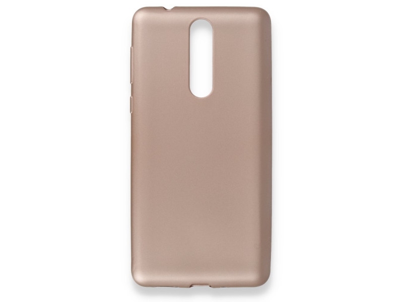Newface Nokia Nokia 8 Kılıf First Silikon - Rose Gold