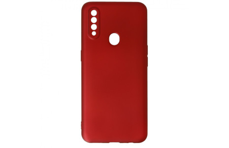 Newface Oppo A31 Kılıf First Silikon - Bordo