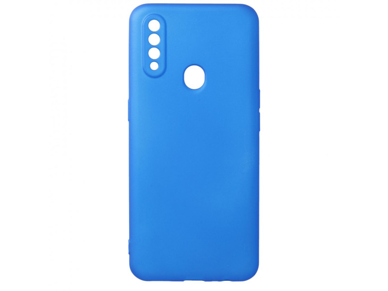 Newface Oppo A31 Kılıf First Silikon - Mavi