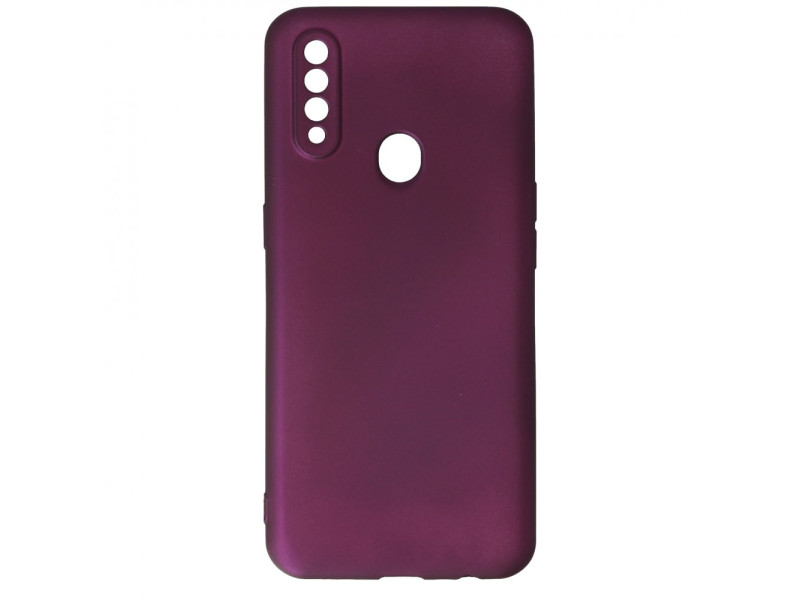 Newface Oppo A31 Kılıf First Silikon - Mürdüm