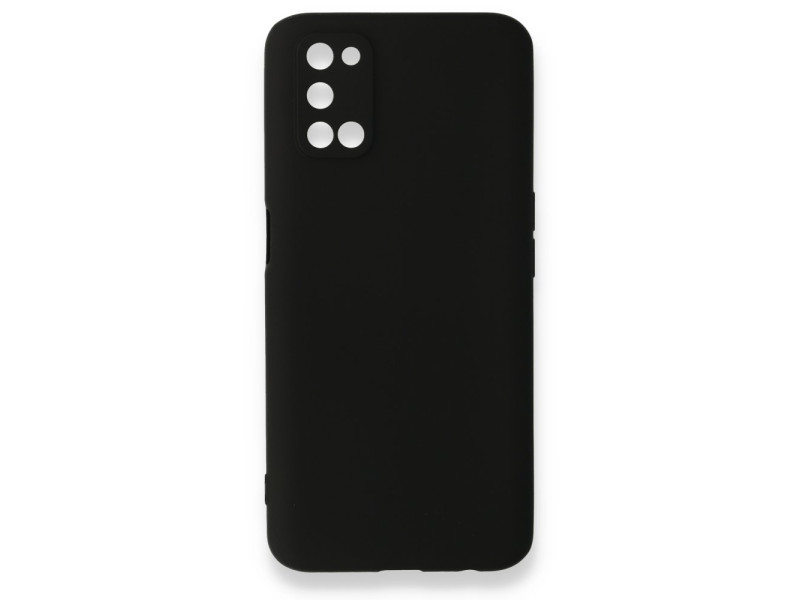 Newface Oppo A52 Kılıf First Silikon - Siyah