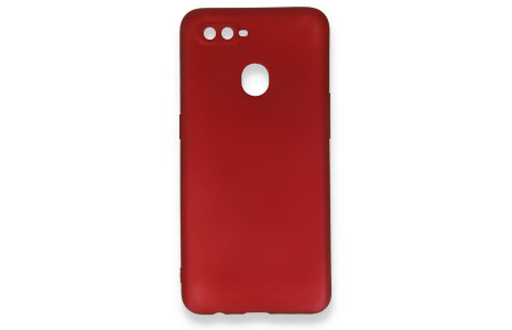 Newface Oppo A5S Kılıf First Silikon - Bordo