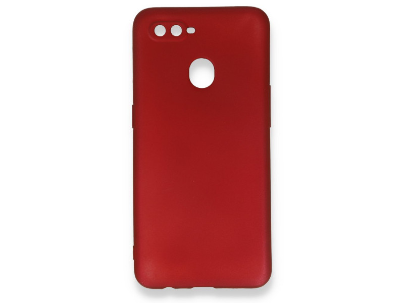 Newface Oppo A5S Kılıf First Silikon - Bordo