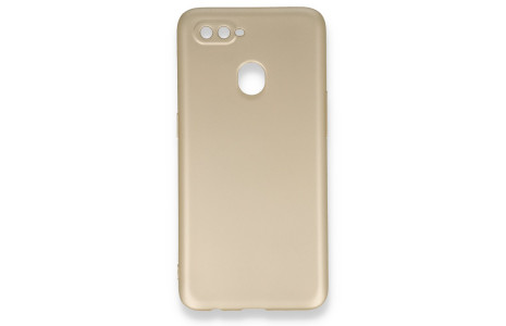Newface Oppo A5S Kılıf First Silikon - Gold