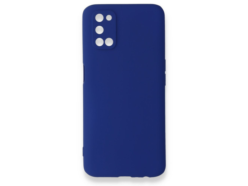 Newface Oppo A72 Kılıf First Silikon - Lacivert