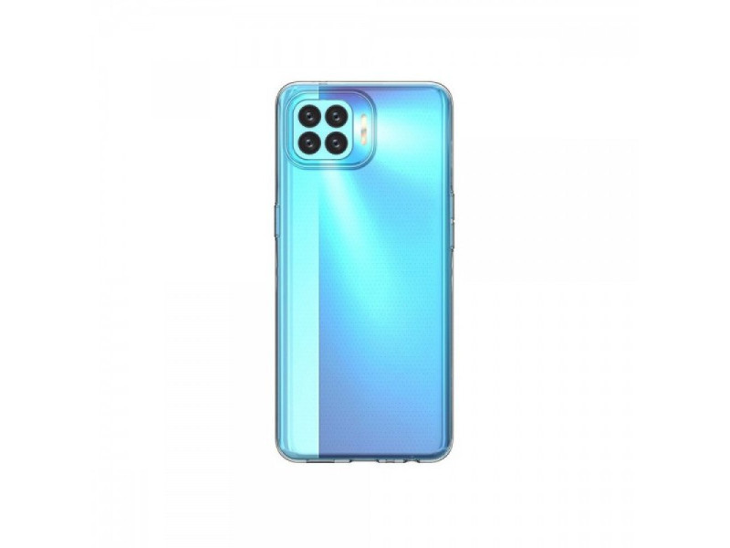 Newface Oppo A73 Kılıf Lüx Şeffaf Silikon - Şeffaf