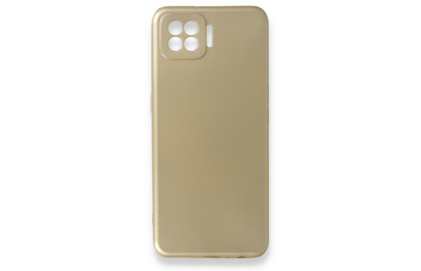 Newface Oppo A73 Kılıf First Silikon - Gold