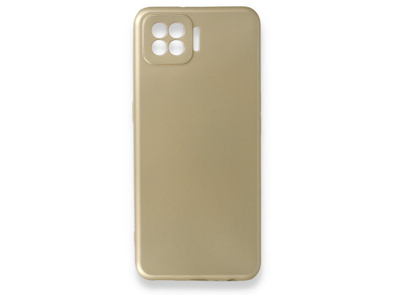 Newface Oppo A73 Kılıf First Silikon - Gold