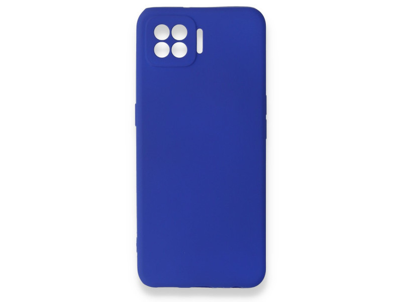 Newface Oppo A73 Kılıf First Silikon - Mavi