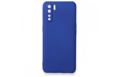 Newface Oppo A91 / Reno 3 Kılıf First Silikon - Lacivert