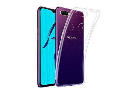 Newface Oppo AX7 Kılıf Lüx Şeffaf Silikon - Şeffaf