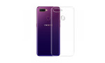 Newface Oppo AX7 Kılıf Lüx Şeffaf Silikon - Şeffaf