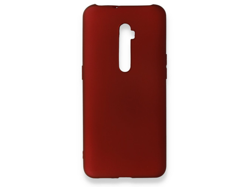 Newface Oppo Reno 10X Kılıf First Silikon - Bordo