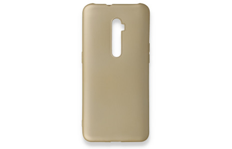 Newface Oppo Reno 10X Kılıf First Silikon - Gold