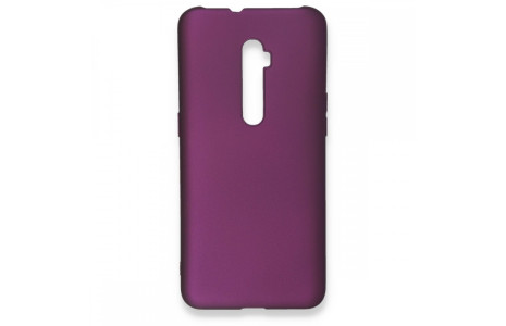 Newface Oppo Reno 2Z Kılıf First Silikon - Mürdüm