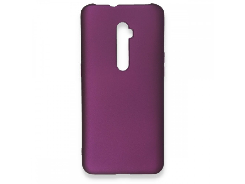Newface Oppo Reno 2Z Kılıf First Silikon - Mürdüm