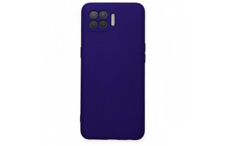 Newface Oppo Reno 4 Lite Kılıf Nano içi Kadife Silikon - Mor