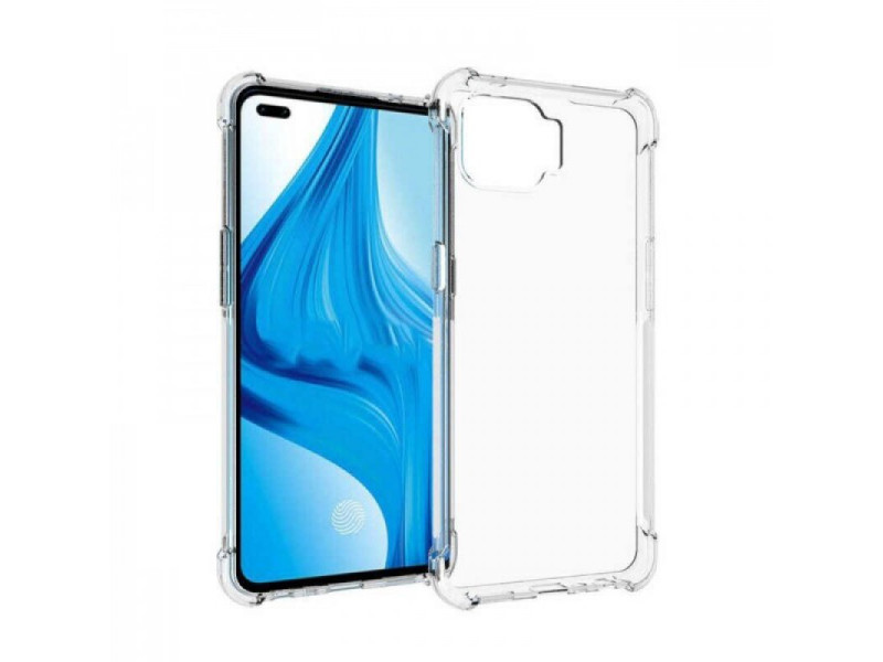 Newface Oppo Reno 4 Lite Kılıf Olex Tpu Silikon - Şeffaf