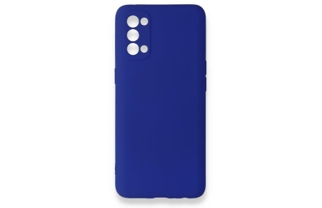 Newface Oppo Reno 4 Kılıf First Silikon - Lacivert