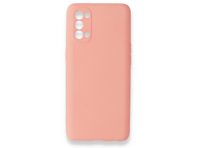 Newface Oppo Reno 4 Kılıf First Silikon - Pudra