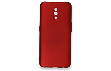 Newface Oppo Reno Kılıf First Silikon - Bordo