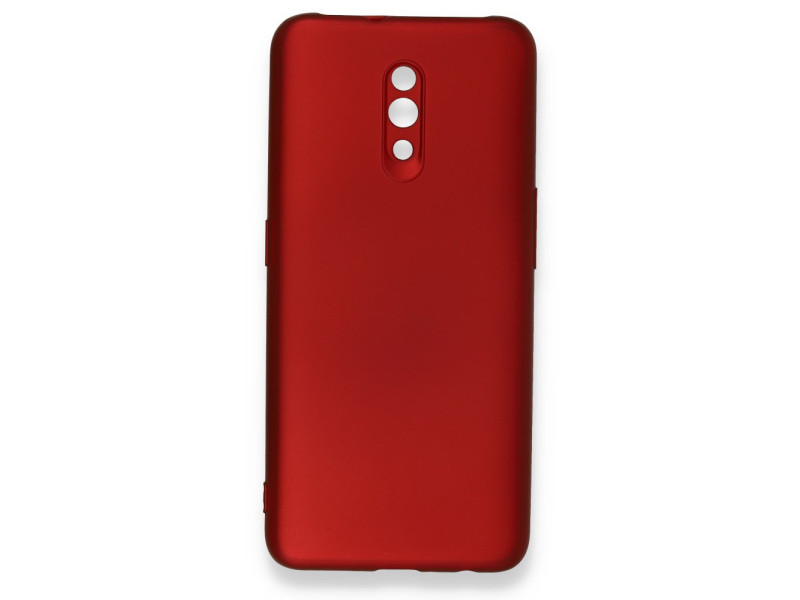 Newface Oppo Reno Kılıf First Silikon - Bordo