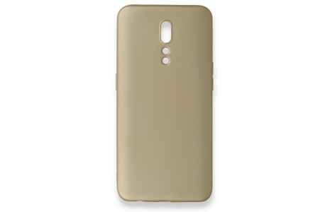Newface Oppo Reno Z Kılıf First Silikon - Gold