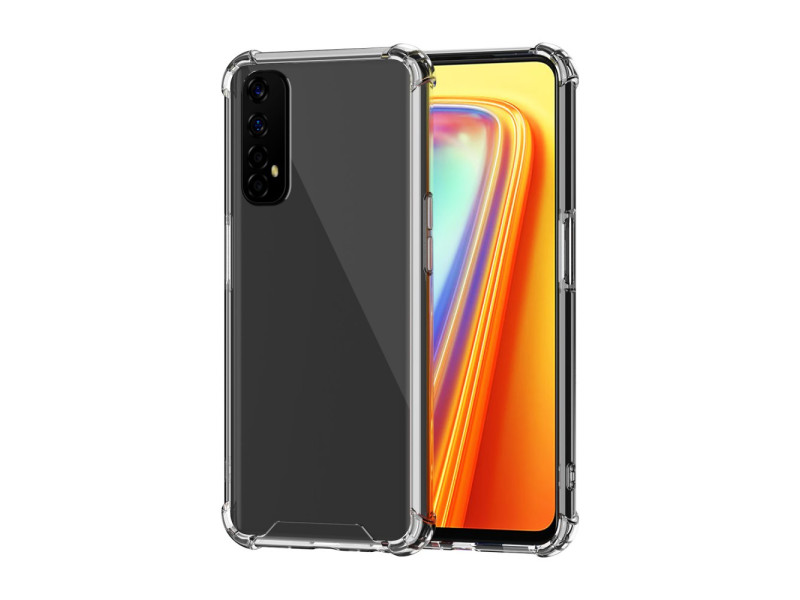 Newface Realme 7 Kılıf Olex Tpu Silikon - Şeffaf